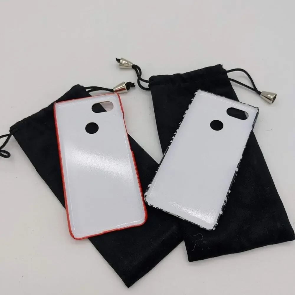 Burga Red Wave And Black Star Pixel 3 Phone Cases